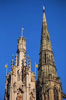 UK, England, Birmingham, Coventry, Coventry Cross and Cathedral
