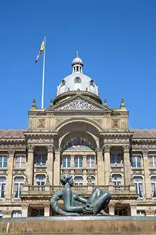 UK, England, Birmingham, Victoria Square, Fountain know as The Floozie in the Jacuzzi UK, England, Birmingham, Victoria Square, Fountain know as The Floozie in the Jacuzzi