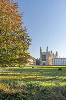UK, England, Cambridge, The Backs, Kings College, Kings College Chapel