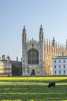 UK, England, Cambridge, The Backs, Kings College, Kings College Chapel