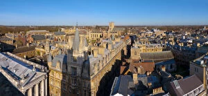 Aerials Gallery: UK, England, Cambridge, Cambridge Universite. Gonville and Caius College with Trinity