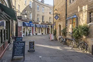 UK, England, Cambridge, Trinity Street, Rose Crescent