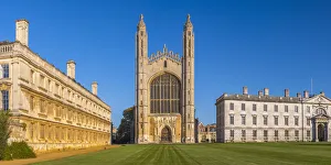UK, England, Cambridgeshire, Cambridge, The Backs, Kings College, King s