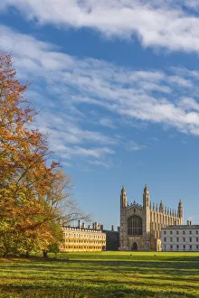 UK, England, Cambridgeshire, Cambridge, The Backs, Kings College, King s