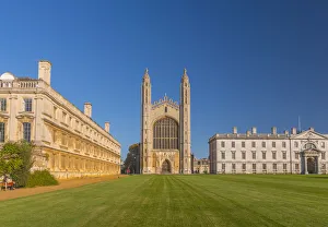 UK, England, Cambridgeshire, Cambridge, The Backs, Kings College, King s