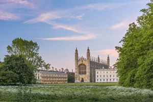 UK, England, Cambridgeshire, Cambridge, The Backs, Kings College, King s