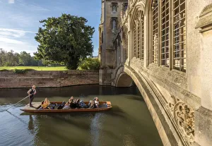 UK, England, Cambridgeshire, Cambridge, River Cam, St