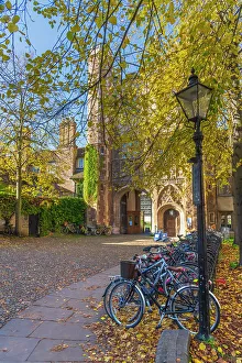Eastern England Prints: UK, England, Cambridgeshire, Cambridge, Trinity College, Great Gate