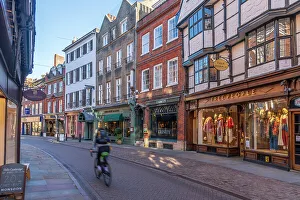 Cambridgeshire Prints: UK, England, Cambridgeshire, Cambridge, Trinity Street