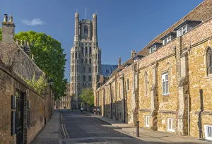UK, England, Cambridgeshire, Ely, The Gallery, Ely Cathedral, West Tower