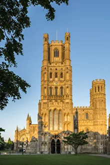 Eastern England Prints: UK, England, Cambridgeshire, Ely, Ely Cathedral