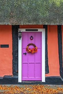 Timber Frame Prints: UK, England, Cambridgeshire, Hemingford Grey