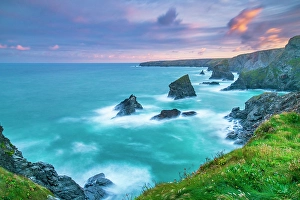 UK, England, Cornwall, Bedruthan Steps