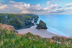 West Country Prints: UK, England, Cornwall, Bedruthan Steps