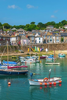 Cornish Prints: UK, England, Cornwall, Mousehole