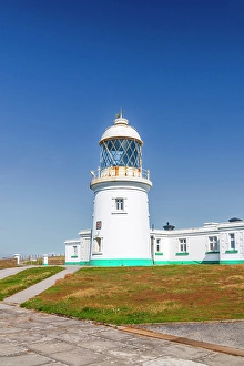 West Country Prints: UK, England, Cornwall, Penwith Heritage Coast, Pendeen Lighthouse