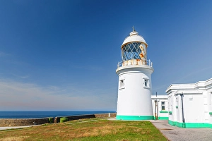 West Country Prints: UK, England, Cornwall, Penwith Heritage Coast, Pendeen Lighthouse
