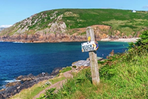 West Country Prints: UK, England, Cornwall, Penwith Heritage Coast, Portheras Cove