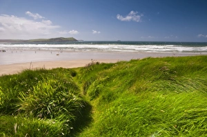 UK, England, Cornwall, Polzeath Beach