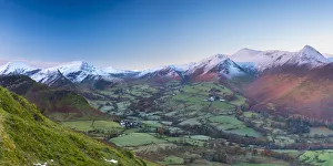 UK, England, Cumbria, Lake District, Newlands Valley