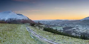 UK, England, Cumbria, Lake District, Keswick, Blencathra (Saddleback) Mountain