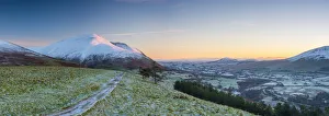 Lakeland Prints: UK, England, Cumbria, Lake District, Keswick, Blencathra (Saddleback) Mountain
