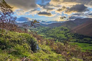 UK, England, Cumbria, Lake District, Newlands Valley