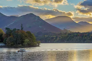 Keswick Prints: UK, England, Cumbria, Lake District, Keswick, Derwentwater