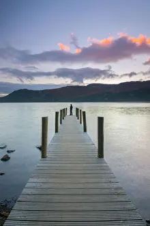 UK, England, Cumbria, Lake District, Derwentwater, High Brandelhow Landing