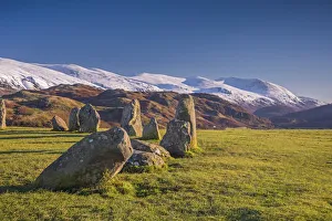Lakeland Prints: UK, England, Cumbria, Lake District, Keswick, Castlerigg Stone Circle