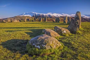 Lakeland Prints: UK, England, Cumbria, Lake District, Keswick, Castlerigg Stone Circle