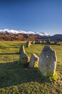 Lakeland Prints: UK, England, Cumbria, Lake District, Keswick, Castlerigg Stone Circle