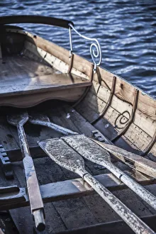 UK, England, Cumbria, Lake District, Derwentwater, Keswick, Rowing Boats for hire