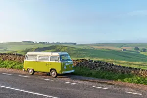 UK, England, Derbyshire, Peak District National Park, High Peak, near Mam Tor and Rushup Edge