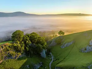UK, England, Derbyshire, Peak District National Park, High Peak, Castleton, Cave Dale