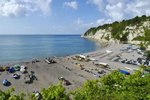 UK, England, Devon, Beer, a Gateway Town to the UNESCO World Heritage Site of