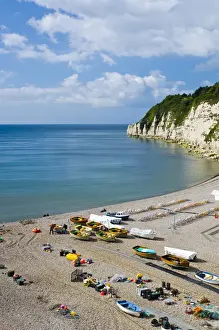 UK, England, Devon, Beer, a Gateway Town to the UNESCO World Heritage Site of