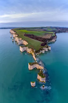 UK, England, Dorset, Isle of Purbeck, Swanage, Jurassic Coast, The Foreland or Handfast