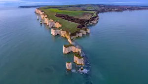 UK, England, Dorset, Isle of Purbeck, Swanage, Jurassic Coast, The Foreland or Handfast