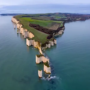 UK, England, Dorset, Isle of Purbeck, Swanage, Jurassic Coast, The Foreland or Handfast