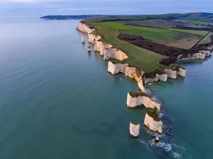UK, England, Dorset, Isle of Purbeck, Swanage, Jurassic Coast, The Foreland or Handfast
