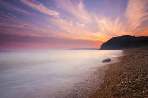 Motion Gallery: UK, England, Dorset, Jurassic Coast, Seatown Beach