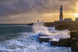 Images Dated 5th March 2020: UK, England, Dorset, Portland Bill, Portland Bill Lighthouse