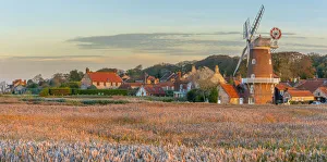 UK, England, East Anglia, Norfolk, Cley, Cley Windmill