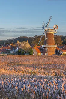 UK, England, East Anglia, Norfolk, Cley, Cley Windmill