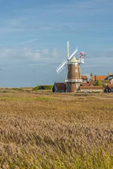Images Dated 20th June 2019: UK, England, East Anglia, Norfolk, Cley, Cley Windmill