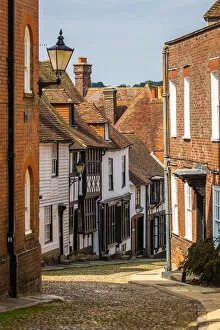 Images Dated 23rd October 2020: UK, England, East Sussex, Rye, West Street in the historic centre of Rye