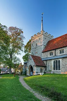 Images Dated 24th April 2023: UK, England, Essex, Wendens Ambo, St Mary the Virgin Church