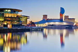 UK, England, Greater Manchester, Salford, Salford Quays, Imperial War Museum North