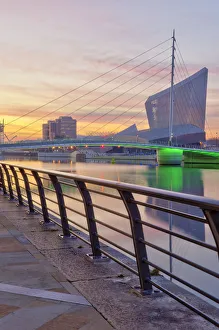 UK, England, Greater Manchester, Salford, Salford Quays, Imperial War Museum North